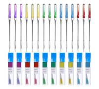 Diheohg 30 aghi per macchina da cucire, nelle taglie 65/9, 75/11, 90/14, 100/16, 110/18, per macchina da cucire domestica