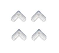 Diheohg 4 pezzi trasparente plastica morbida tavolo scrivania paraspigoli protezione