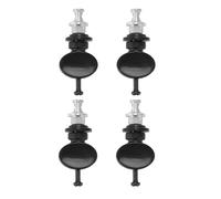 Diheohg 4 vortici per ukulele e altri strumenti diversi - nero
