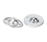 Diheohg 6 pezzi - 16B 5/8 piedi cuscinetto in acciaio scooter sfera flangia conveyor unità di trasferimento