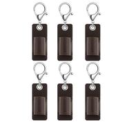 Diheohg 6 Pz Portamatite Portatile In Pelle PU Pelle Distintivo, Portamatite, Custodia, Portapenne, Organizzatore