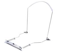 Diheohg Armonica a bocca con 10 fori Blues Harp Armonica a bocca Stand Harmonic Rack Argento