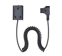 Diheohg Assemblaggio V-D-Tap su NP-FW50 DC accoppiatore Power Dummy adattatore a spirale cavo per A7 A7Ii A7S A7R A7Sii A7Rii A6500 A6300 A6000 A5000 A5100 Nex-5 Nxx-7 fotocamera