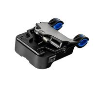 Diheohg Calibratore manubrio bicicletta, strumento per bicicletta, regolazione del sedile, strumento di misurazione, indicatore di allineamento con porta di ricarica