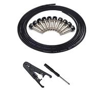 Diheohg Cavo per chitarra Diy Guitar Pedal Patch Cable Kit