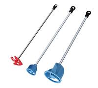Diheohg Confezione da 3 soffiatori miscelatori per vernice, resina epossidica, vetro MudandCeramic, trapano, fresa, paletta mista