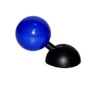 Diheohg Copritasti Joystick Start Stop Copri Tasti per Auto Decorazione per Pulsante di Accensione Auto Blu