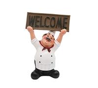 Diheohg Creativo Home Regalo Chef Decorazione Chef Hands Up Welcome Sign Welcome Little Chef Crafts Home Decor Cafe
