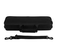 Diheohg Custodia imbottita per flauto in nylon, 39 x 7 x 11 cm, colore nero