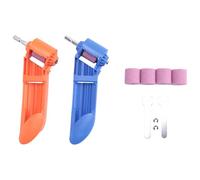Diheohg Disco abrasivo corindone, affilatore per trapano, utensili manuali, trapano, parti degli attrezzi guidate, set di punte per unghie per smerigliatrice, grill, facile da usare