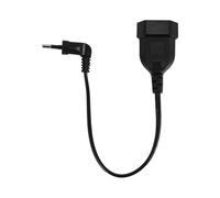 Diheohg Europea 90 gradi maschio a femmina presa di corrente cavo di ritardo per PC computer PDU (0,)
