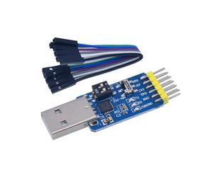 Diheohg Kit porta seriale 6 in 1 USB a UART USB TTL 485 232 conversione gratuita CP2102 USB a TTL TTL a 232