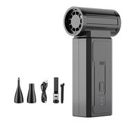 Diheohg Mini ventilatore, 130.000 min, 35 M/S, ventilatore turbo violento, motore brushless, potente soffiatore d'aria con ventilatore a canale ad alta velocità