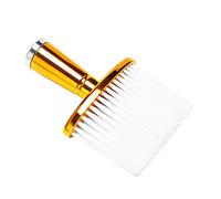 Diheohg Morbidi Capelli Boccoli Collo Viso Panno Parrucchiere Taglio Capelli Pulizia Boccoli Per Parrucchiere Salone Barbiere Strumenti-Oro