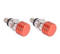 Diheohg Moto- M4X7Mm Valvola di sfiato dell'aria per 85 125 144 200 250 300 350 450 EXC XC XCW vite di sfiato valvole arancione