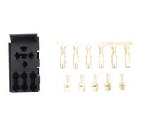 Diheohg Per auto Rv Yacht Relè & 3 Fusibili Socket Kit - 4,5 Pin & Flasher Relè ATO Fusibile Base Box