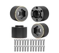 Diheohg PEZZI PESI OTTONI ADATTATORE ESIVO PER 1/10 RC Crawler 1,9 2,2 Cerchio Assiale SCX10 TRX4 15 mm