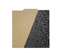 Diheohg Piastra PEI e PEO double face per stampanti 3D con superficie strutturata per Kobra2/KobraNeo, 230 X 230 mm
