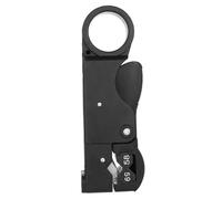Diheohg Pinza spelafili coassiale a 3 scomparti per cavo RG58 / 59/62 / 3C / 4C