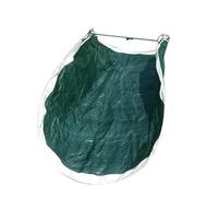 Diheohg Raccogli foglie pieghevole per giardino, rotondo, paletta apribile per esterni, secchio riutilizzabile per la raccolta dei rifiuti da giardino