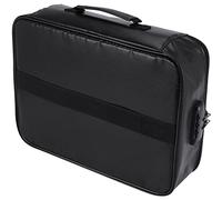 Diheohg Refrattario Documenti Storage Bag Bag, Borsa Porta, Più Strati Archiviazione Documenti Portatili, Adatto per Documenti Importanti