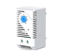 Diheohg Regolatore di temperatura, interruttore meccanico NO NC 0-60 ℃, termostato per armadio e controllo dell'umidità AC 250 V 10 A KTS011