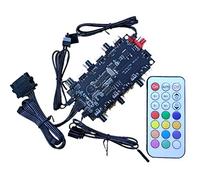 Diheohg RGB Aura ARGB cavo splitter mozzi tubo regolatore temperatura cavo adattatore striscia LED