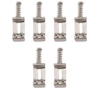Diheohg Set di 6 -cromo tremolo per chitarra elettrica