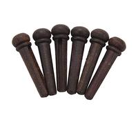 Diheohg Set di 6 perni per chitarra in palissandro