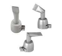Diheohg Set di pistole per saldatura ad aria calda, punta piatta per saldatura da 20 mm, tubo largo, ugello per saldatura, piastra in plastica PVC, facile da usare