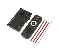 Diheohg Set di schede MP3 con amplificatore nero da 50 W, Bluetooth 5.0 DC 8 - 24 V, lettore MP3 USB FM AUX, registrazione di chiamate