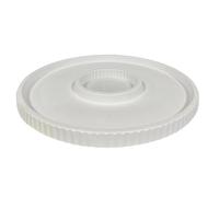 Diheohg Stampi in silicone con design a strisce, piastra rotonda in silicone pressofuso, 17 cm
