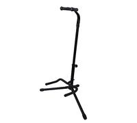 Diheohg Supporto per chitarra da pavimento in metallo con supporto per treppiede per chitarra elettrica acustica, supporto per rack per chitarra