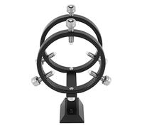 Diheohg Supporto per mirino regolabile 6 punti, anelli conduttivi montano telescopio astronomico, 65 mm (33 Mm-64 Mm)
