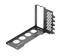 Diheohg Supporto verticale GPU, supporto per scheda grafica, scheda grafica, supporto VGA, supporto in metallo durevole per computer fai da te, facile installazione (A)