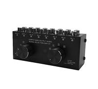 Diheohg Switcher 6 in 2 Out o 2 in 6 Out, auricolari per altoparlante stereo, selezione del segnale, interfaccia adotta il design manuale