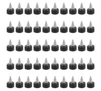 Diheohg Tappi per bottiglie rotanti, 50 pezzi, 20-410 chiusure per bottiglie, chiusure di ricambio per bottiglie dosatrici con colla, dosatore