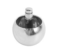 Diheohg Tocca Top Metallo Superiore Girare In Acciaio Inox Turtola Incredibile Regalo Giocattolo Argento