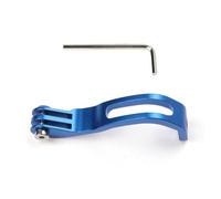 Diheohg Up-Warping Supporto pieghevole per forcella anteriore per bicicletta, in lega di alluminio, accessori di prolunga blu