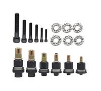 Diheohg Utensile per rivettatura, adattatore per trapano M3//M5/M6/M8/M10, facile installazione, rivettatrice elettrica, targa in metallo