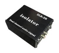 Diheohg XLR-2R - Isolatore di rumore audio, anti-interferenza per eliminare il rumore comune della corrente terrestre