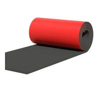 DIHRVTHC Manicotto Protettivo per Pali,Imbottitura Universale Impermeabile per Esterni e Interni, Antistatico e Antiurto, Chiusura a Strappo Regolabile(Red,T0.4/7ft)