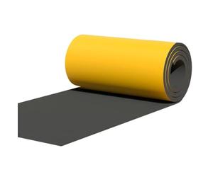 DIHRVTHC Manicotto Protettivo per Pali,Imbottitura Universale Impermeabile per Esterni e Interni, Antistatico e Antiurto, Chiusura a Strappo Regolabile(Yellow,T0.4/3ft)