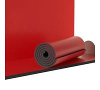 DIHRVTHC Protezione Colonna Industriale Imbottita, Paracolpi per Magazzino e Logistica, Rivestimento in PVC Ignifugo Resistente agli Urti, Giallo Alta visibilità(Red,T0.8/26ft)