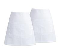 DII 100% Cotone Grembiule a Vita White