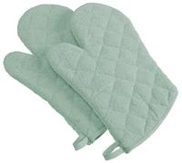 DII Basic Terry Collection 100% Cotone Trapuntato, Menta, Oven Mitt, 2 unità