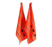 DII Bewitched - Set di 3 strofinacci decorati, 100% Cotone, Case infestate, 2 pezzi