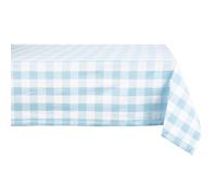 DII Buffalo Check Collection Classic - Tovaglia da tavolo, 60 x 84, colore: Azzurro e Bianco