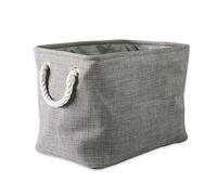DII CAMZ37078 5568 - Pattumiera pieghevole in poliestere, misura grande, grigio