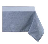 DII Chambray Kitchen Collezione da Tavolo da Cucina, Cotone, Blu, 104" x 60" (Rectangular)